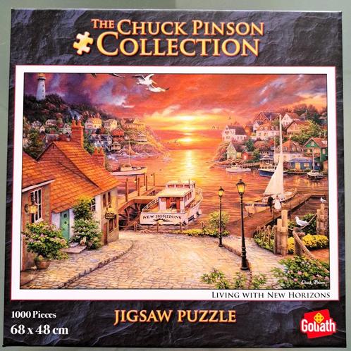 Nieuw: Goliath puzzel 1000 stukjes Chuck Pinson nr: 919889, Hobby en Vrije tijd, Denksport en Puzzels, Nieuw, Legpuzzel, 500 t/m 1500 stukjes