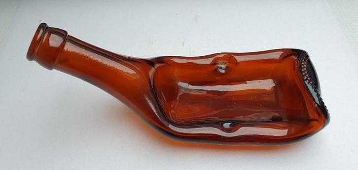 Bierfles asbak, Verzamelen, Biermerken, Gebruikt, Overige typen, Overige merken, Ophalen of Verzenden