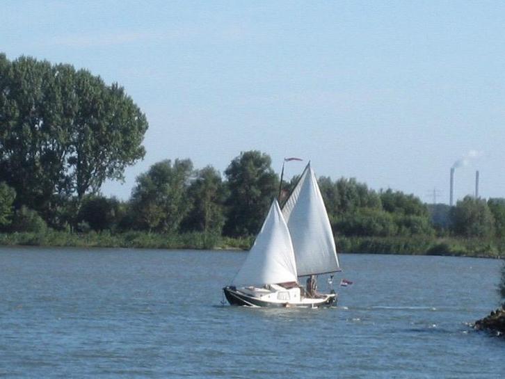 Zalmschouw,zalmdrijver . Zeilschouw, Watersport en Boten, Kajuitzeilboten en Zeiljachten, Gebruikt, Tour-wedstrijdjacht, Staal