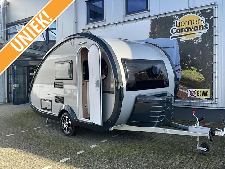 T@B Metropolis 400 UNIEK - € 1.000,- KORTING, Caravans en Kamperen, Caravans, Bedrijf, tot en met 3, 750 - 1000 kg, Standaardzit