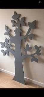 Grijze boom met blauwe vogelhuisjes, Ophalen, Zo goed als nieuw, Wanddecoratie