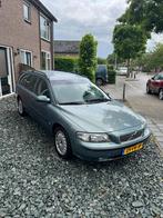 Volvo V70 2.4 170PK 2000 Groen, Auto's, Voorwielaandrijving, 1800 kg, 1505 kg, Stationwagon