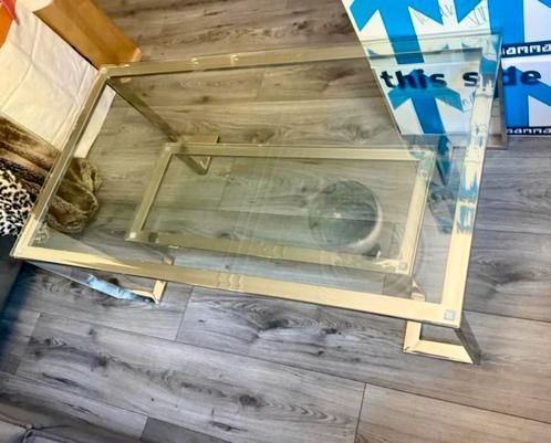Prachtige salontafel 130x70x45 (Eicholtz style), Huis en Inrichting, Tafels | Salontafels, Zo goed als nieuw, Minder dan 50 cm