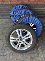 16 Inch lichtmetalen velgen met winterbanden, Ophalen, Gebruikt, 16 inch, Banden en Velgen