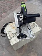 Festool ts 55ebq invalzaag incl systainer, Invalzaag, FESTOOL, Ophalen of Verzenden, Zo goed als nieuw
