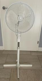 Staande ventilator wit met 3 standen en ook breedte rotor, Ophalen of Verzenden, Zo goed als nieuw, Statiefventilator