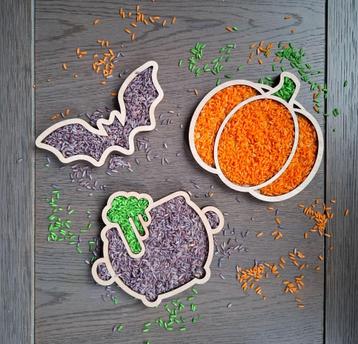 Houten Halloween vulvormen beschikbaar voor biedingen