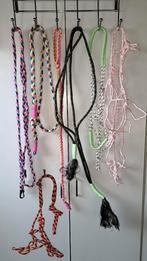 Set: teugels, halstertouwen, neckropes, touwhalsters, Ophalen of Verzenden, Nieuw, Recreatie