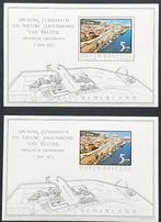 2 x vel " opening Eemshaven 1973". 1 x met perforatie, Postzegels en Munten, Postzegels | Nederland, Verzenden, Na 1940, Postfris