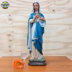 Beeld Onze Lieve Vrouw brandend hart / heilig hart Maria H65, Antiek en Kunst, Ophalen of Verzenden