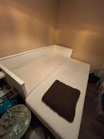 Uitschuifbed 1/2 persoons + matrassen, Huis en Inrichting, Slaapkamer | Bedden, Ophalen, 90 cm, Eenpersoons, Wit