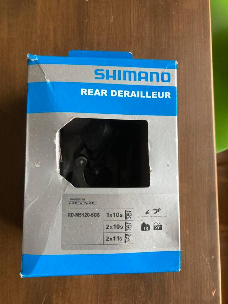 Shimano Deore achterderailleur, Fietsen en Brommers, Fietsonderdelen, Nieuw, Mountainbike, Derailleur of Ketting, Ophalen