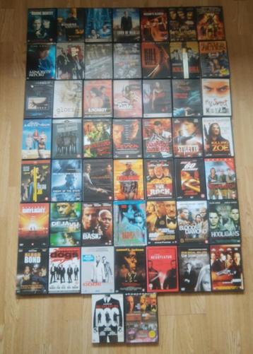 Partij 51x AKTIE ACTION DVD / Travolta Bruce Willis Caprio beschikbaar voor biedingen