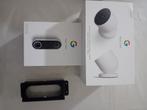 Google Nest Hello deurbel + Nest Camera (2 stuks), Ophalen of Verzenden, Gebruikt, Buitencamera