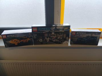 Speed Champions 3x nieuw in doos 75911 + 77239 + 76920 beschikbaar voor biedingen