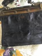 Antieke leren tas tlrder galerijtje, Antiek en Kunst, Ophalen of Verzenden