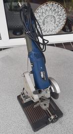 Haakse slijpmachine met standaard, Ophalen of Verzenden, Zo goed als nieuw, 1000 watt of meer, Haakse handslijpmachine