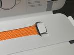 Apple watch 45mm Bright Orange Braided Solo Loop Size 5, Apple.info, Bandje, Apple, Apple watch 45mm