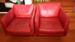 Montis Axel fauteuils (2x), Gaucho cherry leer, Ophalen, Gebruikt, Modern, 50 tot 75 cm