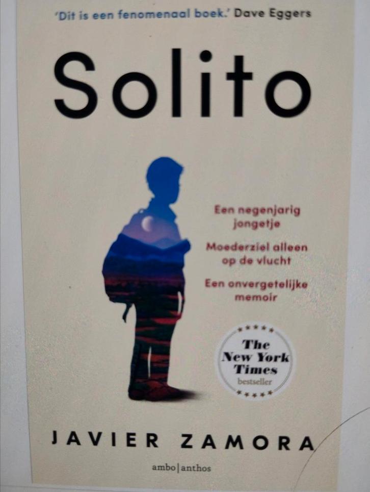Javier Zamora - Solito, Boeken, Overige Boeken, Gelezen, Ophalen of Verzenden