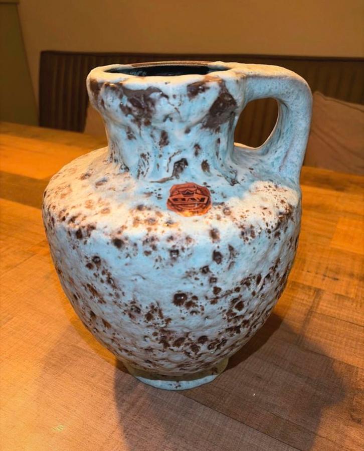 Bay west germany vaas kan, Huis en Inrichting, Woonaccessoires | Vazen, Zo goed als nieuw, Overige kleuren, Minder dan 50 cm, Aardewerk of Porselein