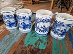 4x Heineken Delftsblauwe Bierpullen, Antiek en Kunst, Antiek | Keramiek en Aardewerk, Ophalen