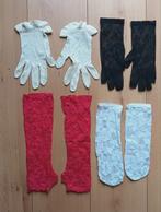 Handschoenen,kant.Sokjes. Carnaval/verkleden 1 euro per stuk, Ophalen of Verzenden, Gedragen