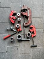 Draadsnijapparaat met toebehoren., Ophalen, Gebruikt