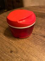 Tupperware Turbochef (uien)hakmolen, Ophalen of Verzenden, Zo goed als nieuw, Rood, Overige typen