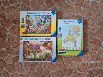 Nieuwe puzzels Ravensburger beschikbaar voor biedingen