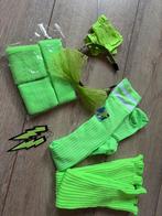 Neon Groene Accessoires Set, Kleding | Dames, Carnavalskleding en Feestkleding, Ophalen of Verzenden, Zo goed als nieuw