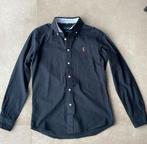 Ralph Lauren Oxford slim fit overhemd maat S, Ophalen of Verzenden, Zo goed als nieuw, Zwart, Halswijdte 38 (S) of kleiner
