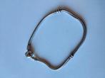 Pandora armband zilver 20 cm, Sieraden, Tassen en Uiterlijk, Armbanden, Ophalen of Verzenden, Zo goed als nieuw, Zilver, Zilver