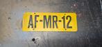 Allied forces licenceplate, kentekenplaat, nummerplaat, Verzamelen, Ophalen of Verzenden, Gebruikt, Auto's