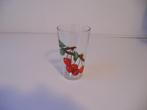 Limonade glaasjes met fruitmotief, Huis en Inrichting, Ophalen of Verzenden, Glas, Overige stijlen, Glas of Glazen