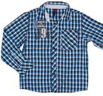 *NIEUW* Blouse Kobalt Ruit OPT maat 176, Overhemd of Blouse, Nieuw, Ophalen of Verzenden, OPT