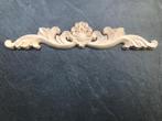 Houtsnijwerk ornament met bloem 20 cm, Verburgt Vintage, Nieuw, Ophalen of Verzenden, https://verburgtvintage.nl/#contact