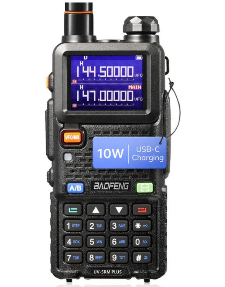 Walkie Talkie Baofeng UV-5RM Portofoon/Nood Radio met extra, Telecommunicatie, Portofoons en Walkie-talkies, Nieuw, Portofoon of Walkie-talkie