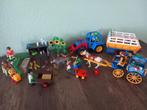 Playmobil Boerderij, Koets & Traktor Set, Ophalen of Verzenden, Gebruikt, Los playmobil
