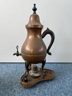 Koperen koffiekan met brander, Ophalen, Koper