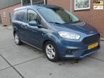 Ford Transit Courier 1.0 Limited EcoBoost S&S*navi/camera*, Auto's, Voorwielaandrijving, Stof, Gebruikt, Blauw