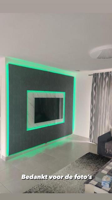 Houtlookpanelen - Kunsstof Wandbekleding beschikbaar voor biedingen