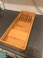 IKEA Variera Bestekbak voor messen Bamboe, Ophalen of Verzenden, Zo goed als nieuw, Hout