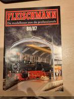Fleischmann Catalogus 1986/87, Gebruikt, Fleischmann, Gelijkstroom of Wisselstroom, Boek, Tijdschrift of Catalogus