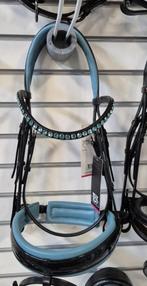 Tess hoofdstel ice blue onderlegd, Dieren en Toebehoren, Ophalen of Verzenden, Zo goed als nieuw, Dressuur