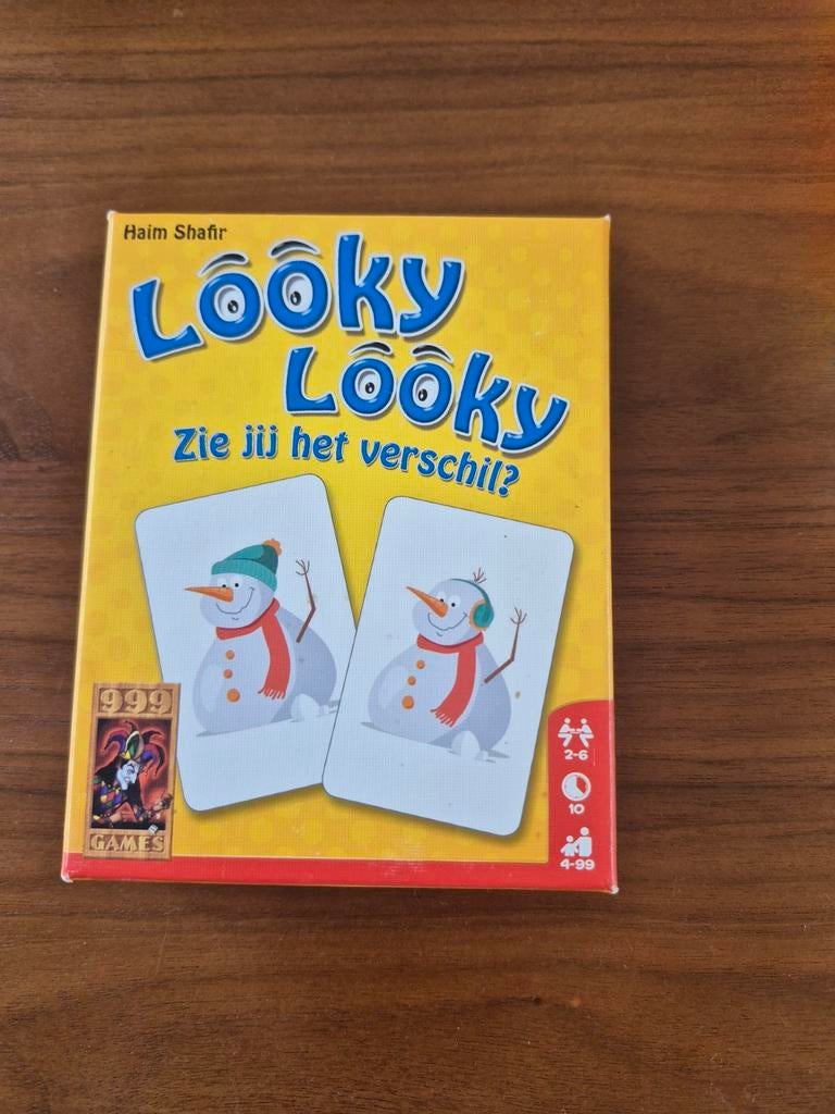 Looky Looky - 999 Games - Leuk spel!, Gebruikt, Ophalen of Verzenden, Vijf spelers of meer, 999 Games