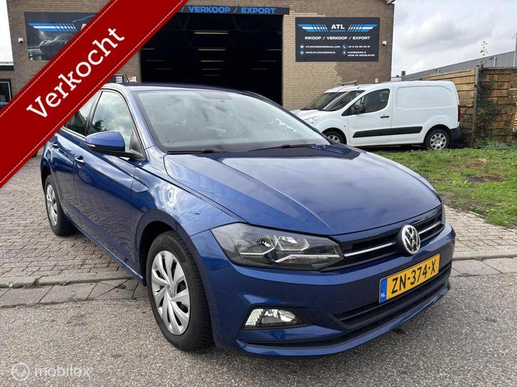 Zeer Nette Volkswagen Polo 1.0 TSI 2019 DEALER! APK 2027, Auto's, Volkswagen, Bedrijf, Polo, ABS, Adaptive Cruise Control, Airbags