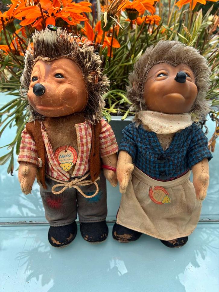 Oude Mecki Poppen Set, Antiek en Kunst, Antiek | Speelgoed, Ophalen of Verzenden