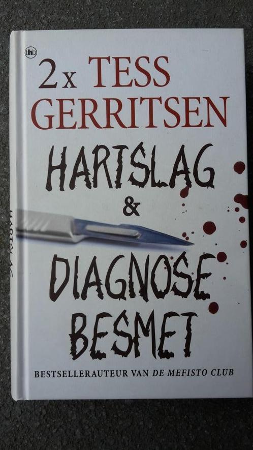 Tess Gerritsen - Hartslag & Diagnose Besmet hardcover, Boeken, Thrillers, Zo goed als nieuw, Nederland, Ophalen of Verzenden