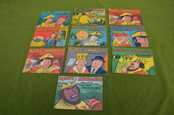 10 vintage boekjes van Duppie`s Avonturen De NVG kruidenier beschikbaar voor biedingen